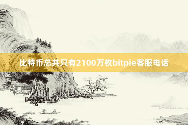 比特币总共只有2100万枚bitpie客服电话