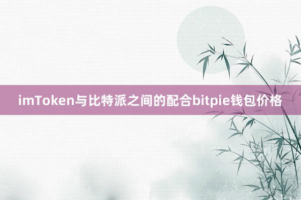 imToken与比特派之间的配合bitpie钱包价格