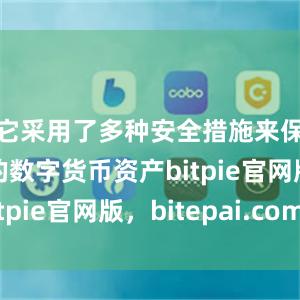 它采用了多种安全措施来保护用户的数字货币资产bitpie官网版，bitepai.com