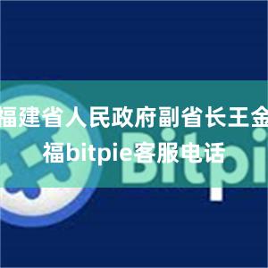 福建省人民政府副省长王金福bitpie客服电话